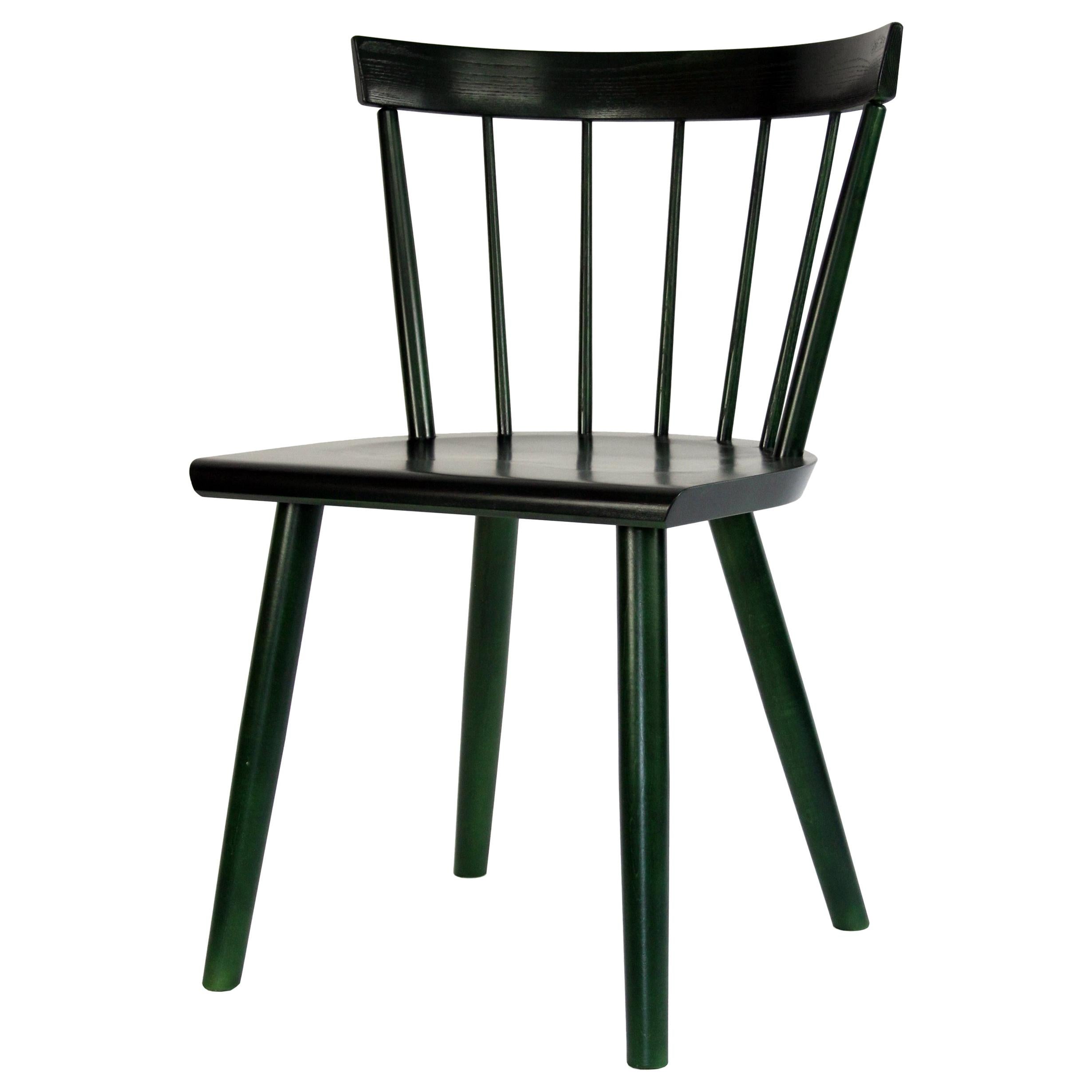 Colt Low Back Side Chair, Contemporary Windsor Chair For Sale