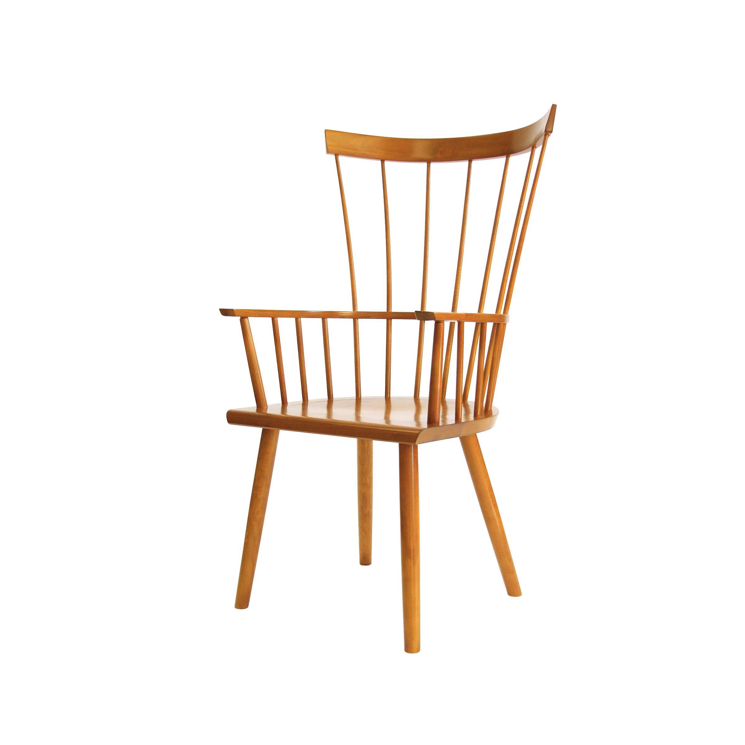 Colt High Back Armchair, Contemporary Windsor Chair For Sale