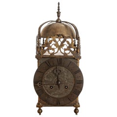 Victorian Striking Lantern Clock by Peerless of England