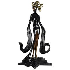 Limited Edition Bronze Figure ‘Bal Tabarin’ by Erté