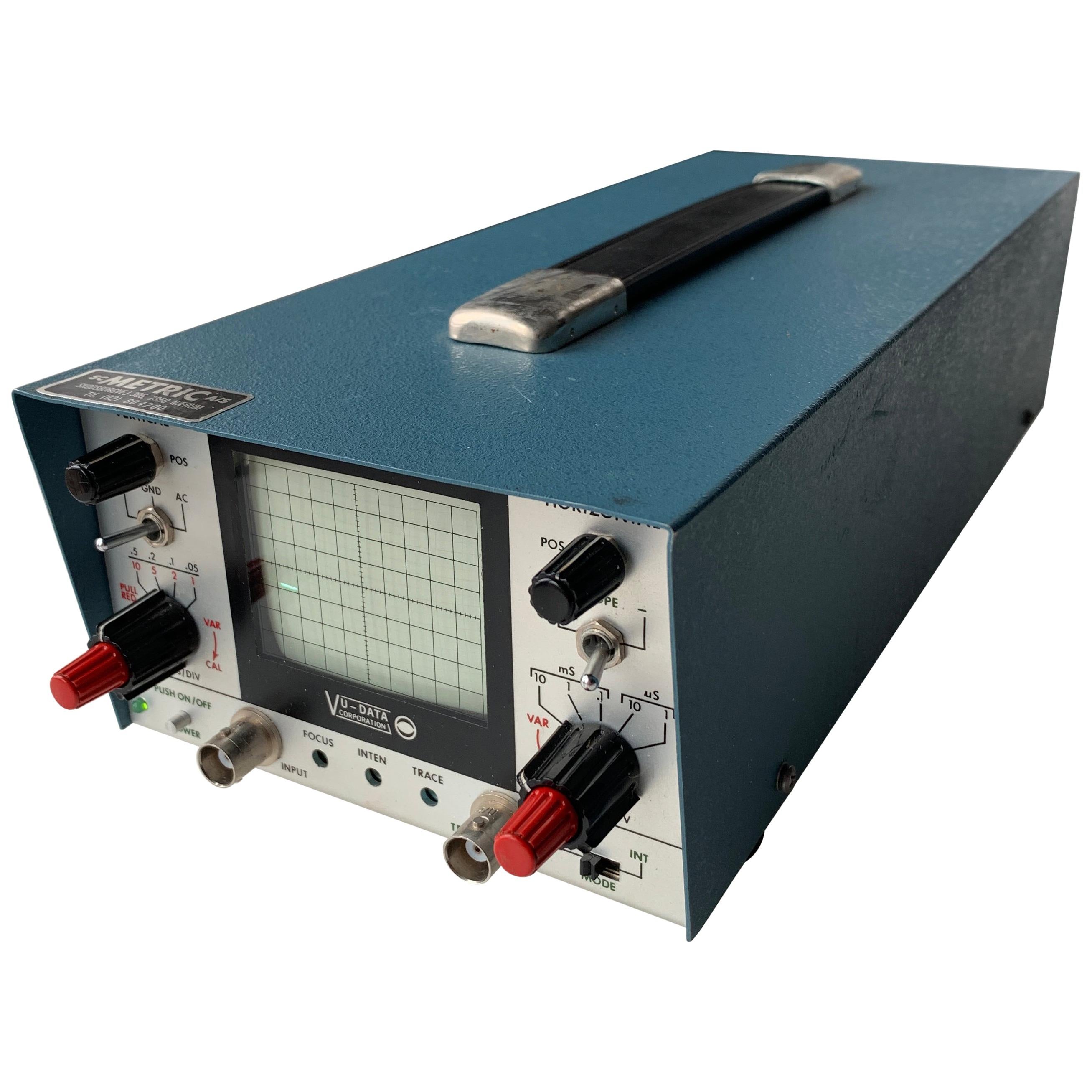 VU DATA Corporation Series PS121 Mini-Portable Oscilloscope For Sale