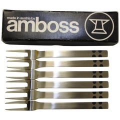 Vintage 12 Forks from Helmut Alder for Amboss, Mod. 2200