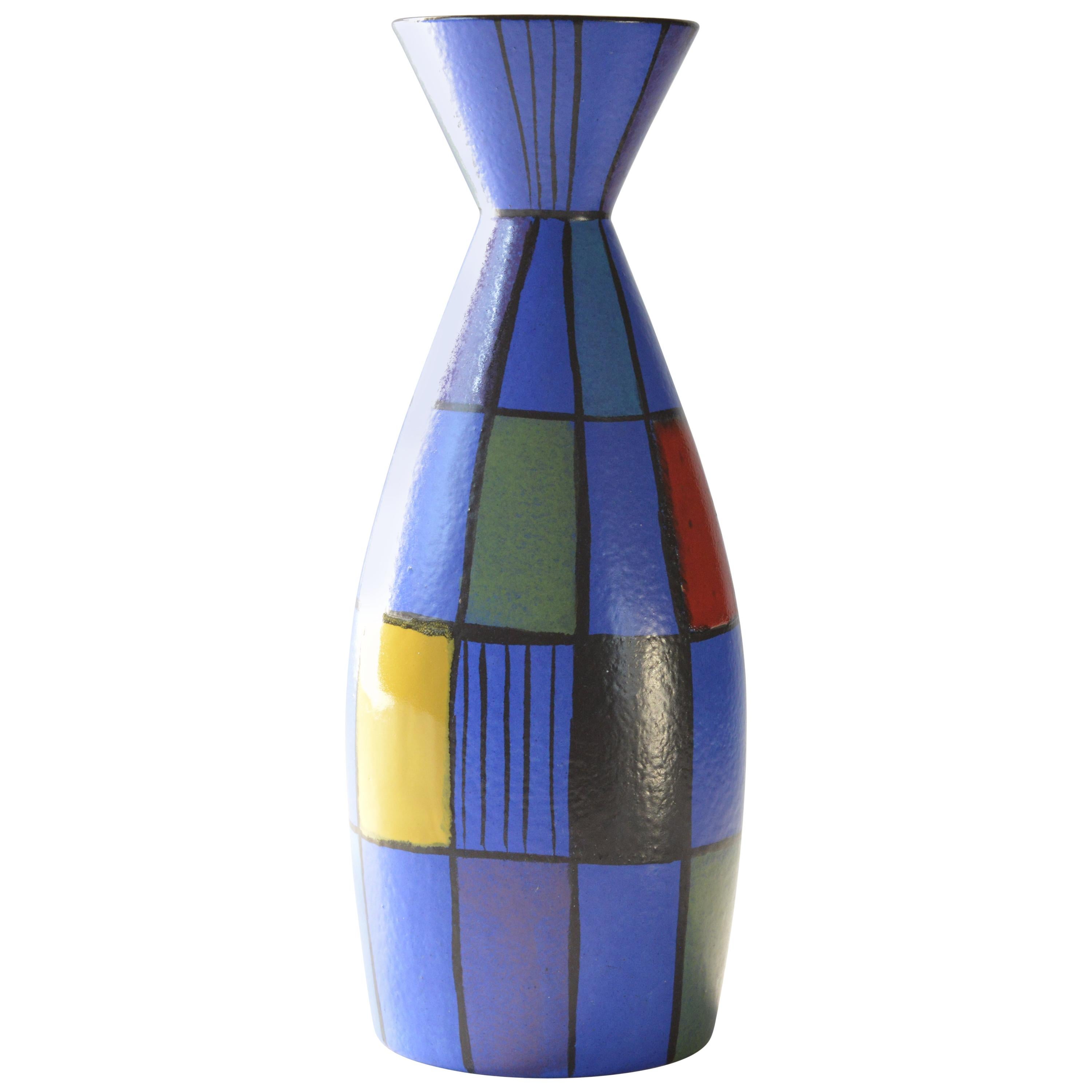 Ceramic Vase by Bodo Mans for Bay Keramik For Sale