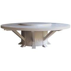 Belgian Gothic Revival Center Table