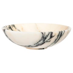 Bowl in Paonazzo Marble