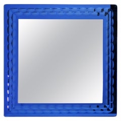 Antonio Lupi Mid-Century Modern Italian Mirror by Cristal Luxor, 1960s