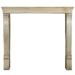 19th Century Fine French Hard Stone Antique Fireplace Surround