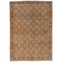 Vintage Soft Palette Oushak Carpet