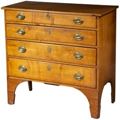 Four-Drawer Hepplewhite Chest of Drawers
