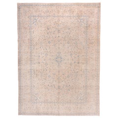 Persian Tabriz Carpet, Light Tones