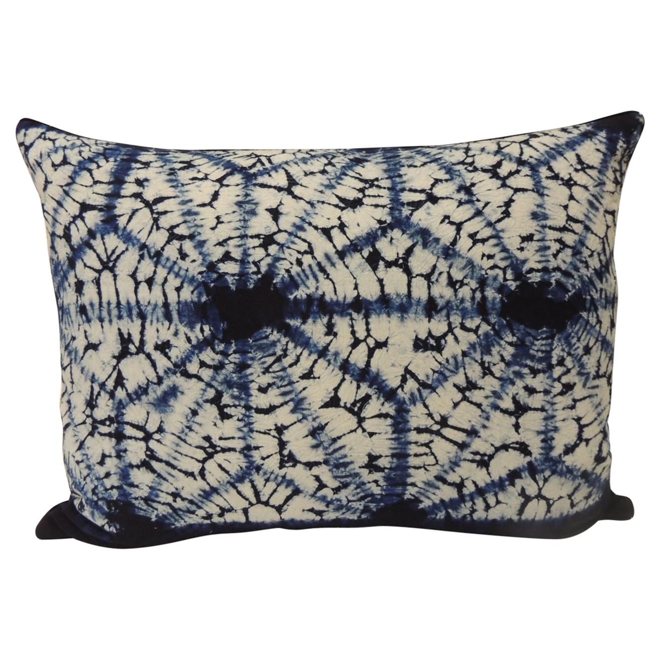 indigo decorative pillows