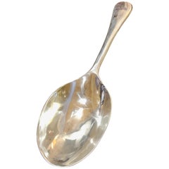 Large Polished Aluminium Decorative Spoon Attributed to Curtis Jere