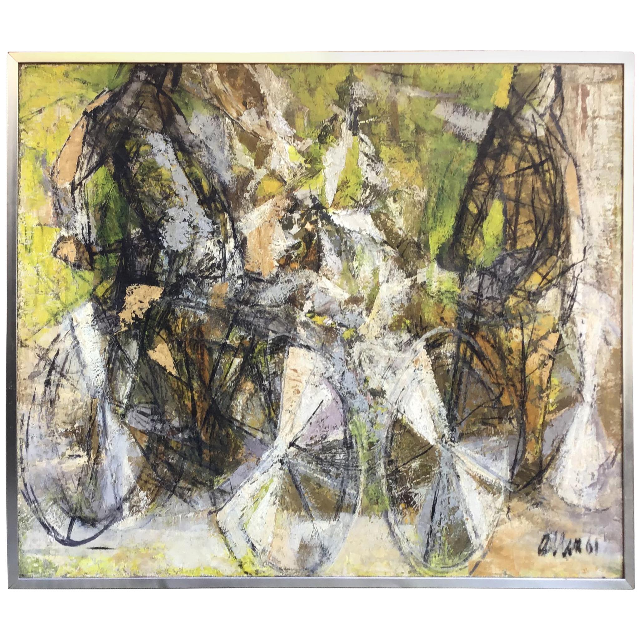 1961s Painting Bike by Kathleen Saywell Allen