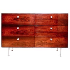 Mid-Century Modern Rosewood 6-Drawer Dresser, George Nelson for Herman Miller