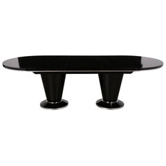 Modern Extendable Oval Dining Table