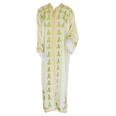 Vintage Moroccan Caftan Embroidered