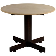 Jacaranda and Marble 'Alex' Breakfast or Game Table