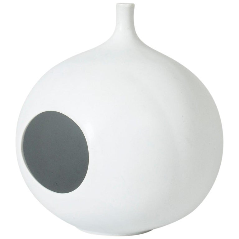 Midcentury Stoneware 'Pungo' Vase by Stig Lindberg For Sale at 1stDibs