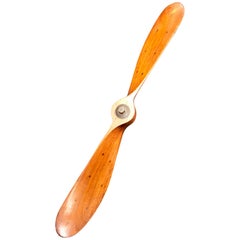 Antique Small Laminated Wooden Propeller Blade