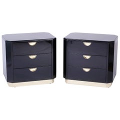 Pair of Mid Century End Tables or Nightstands by John Widdicomb