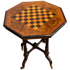 Victorian Chess Table