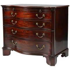 18th Century Serpentine Fronted Commode