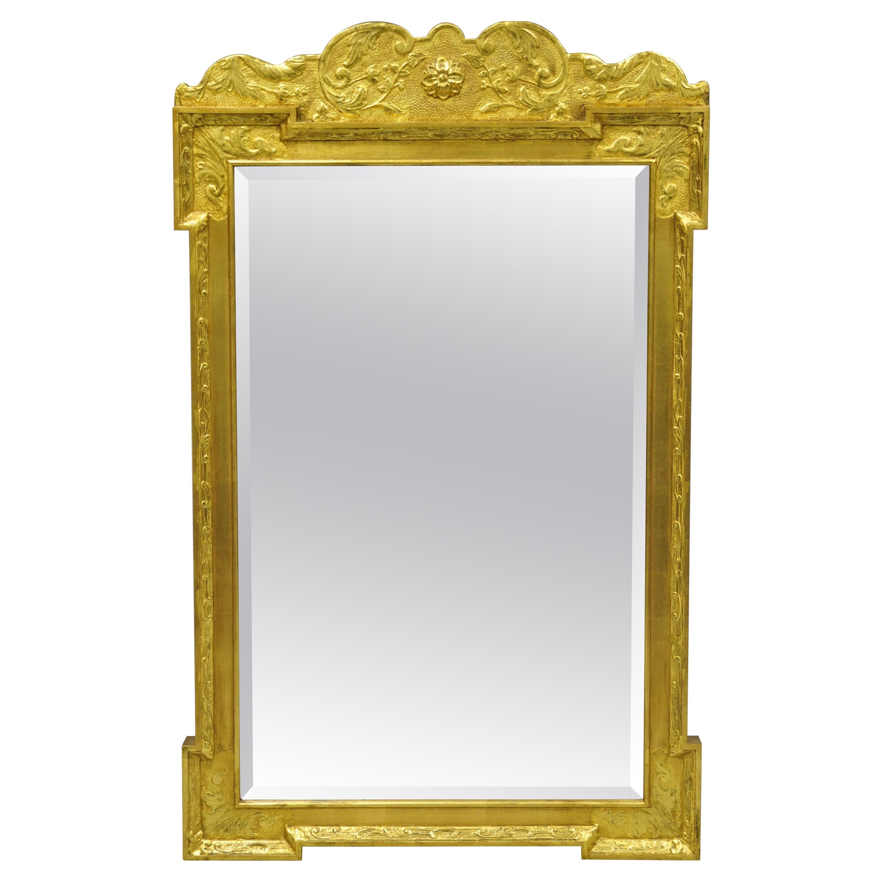 Friedman Brothers Historic Newport Collection Vintage Gold Wall Mirror