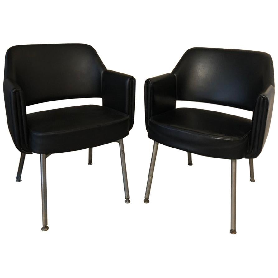 Midcentury Chairs Designed by Marc and Pierre Simon