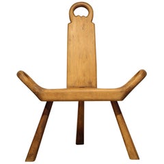 Don Shoemaker Spanish Chair or "Silla Partera"