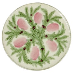 Majolica Oyster Plate Choisy le Roi, circa 1880