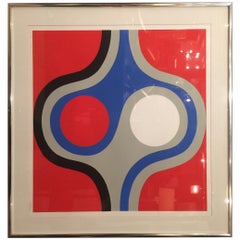 "Signals" by S. Perea, Lithograph, #64/300
