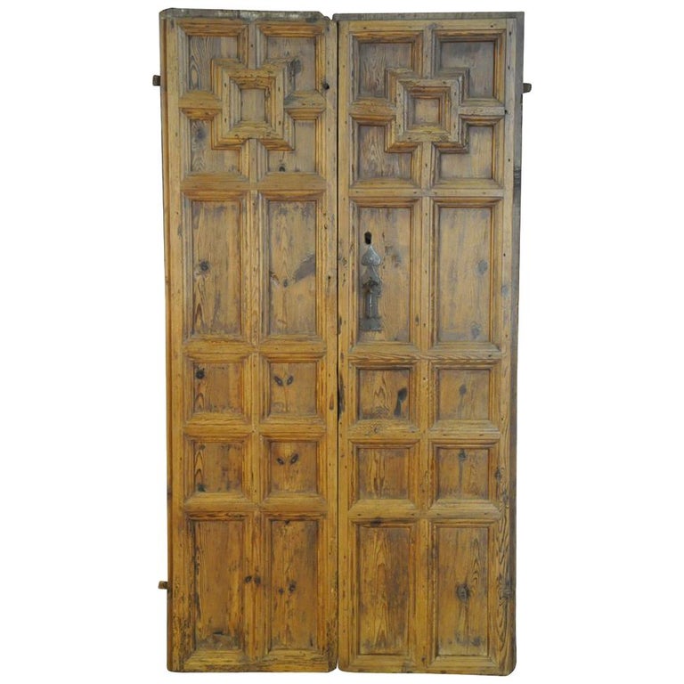 Spanish 17th Century Entry Doors For Sale at 1stDibs