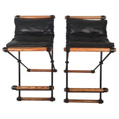 Pair of Bar Stools by Cleo Baldon for Terra