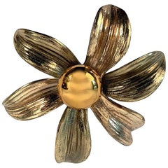 Flower Wall Sconce by Willy Daro, 1970s