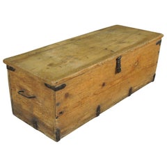 Antique 19th Century French Coffre, Trunk