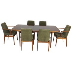 Midcentury Dining Table and Chairs by Robert Heritage