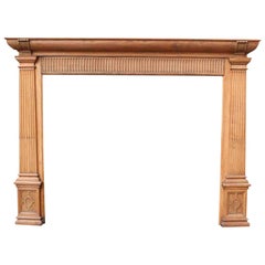 Antique English Oak Fire Surround