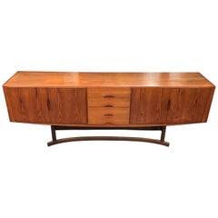 Johannes Andersen Danish Designed HB20 Teak Midcentury Sideboard for Hans Bech