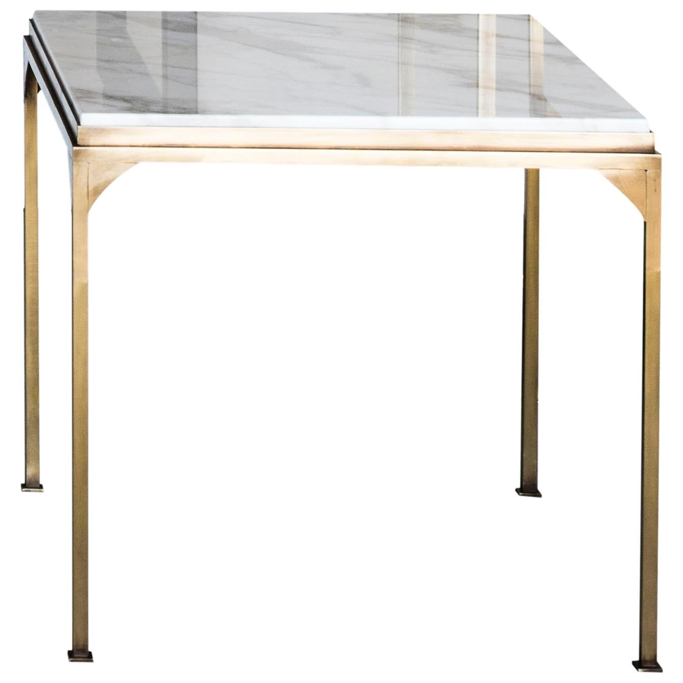 Prosecco Medium Square Side Table For Sale
