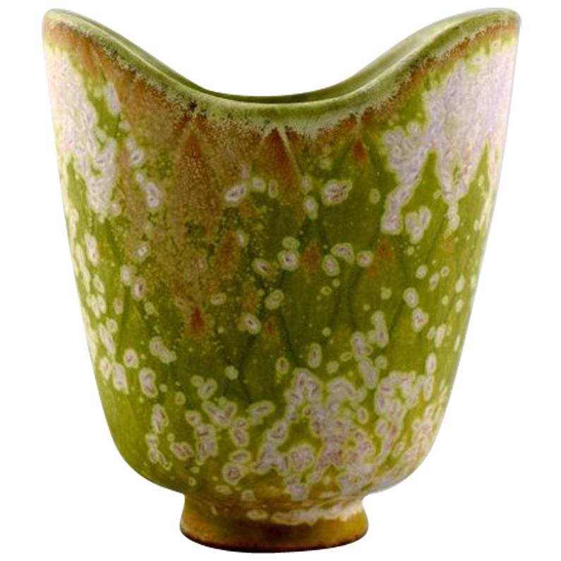 Gunnar Nylund for Rørstrand/Rörstrand, Vase in Glazed Stoneware
