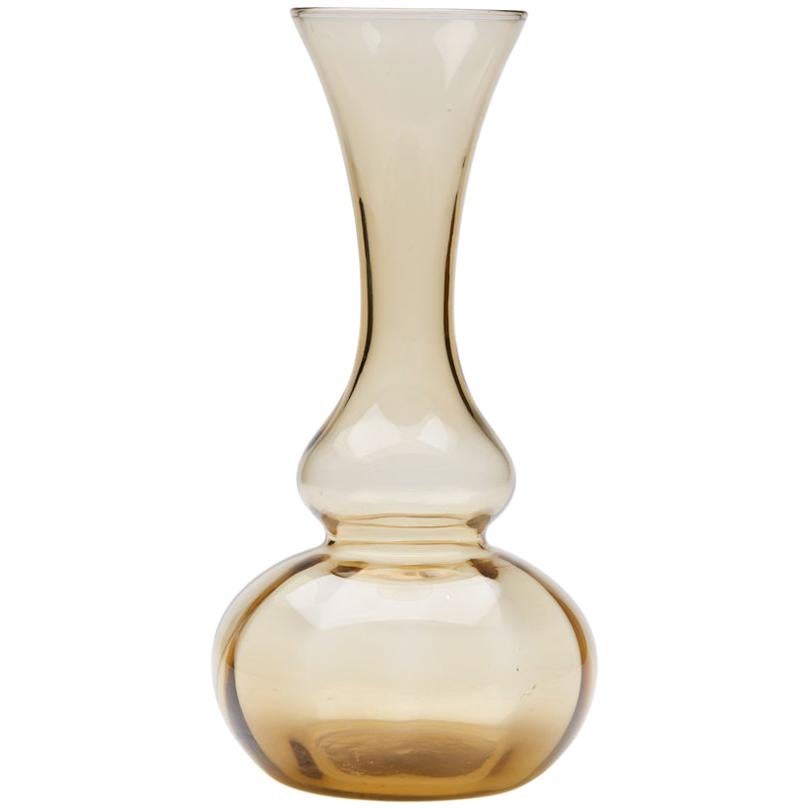 Murano MVM Cappelin Soffiati Glass Knop Neck Vase, circa 1925