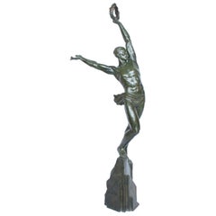Vintage Art Deco Bronze 'Olympian'