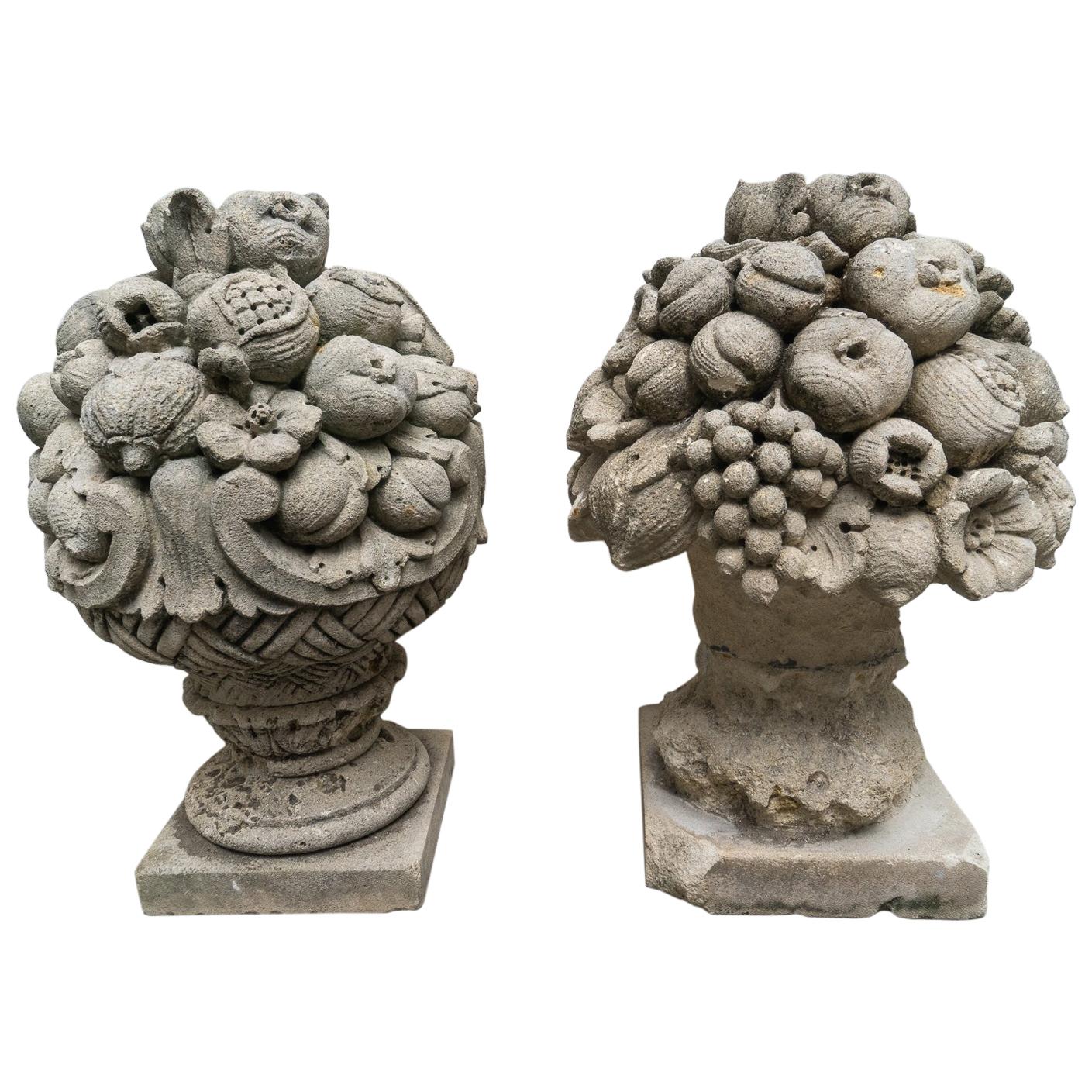 Pair of Garden Urns