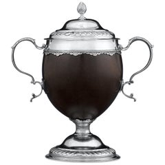 George III Silver Mounted Coconut Cup