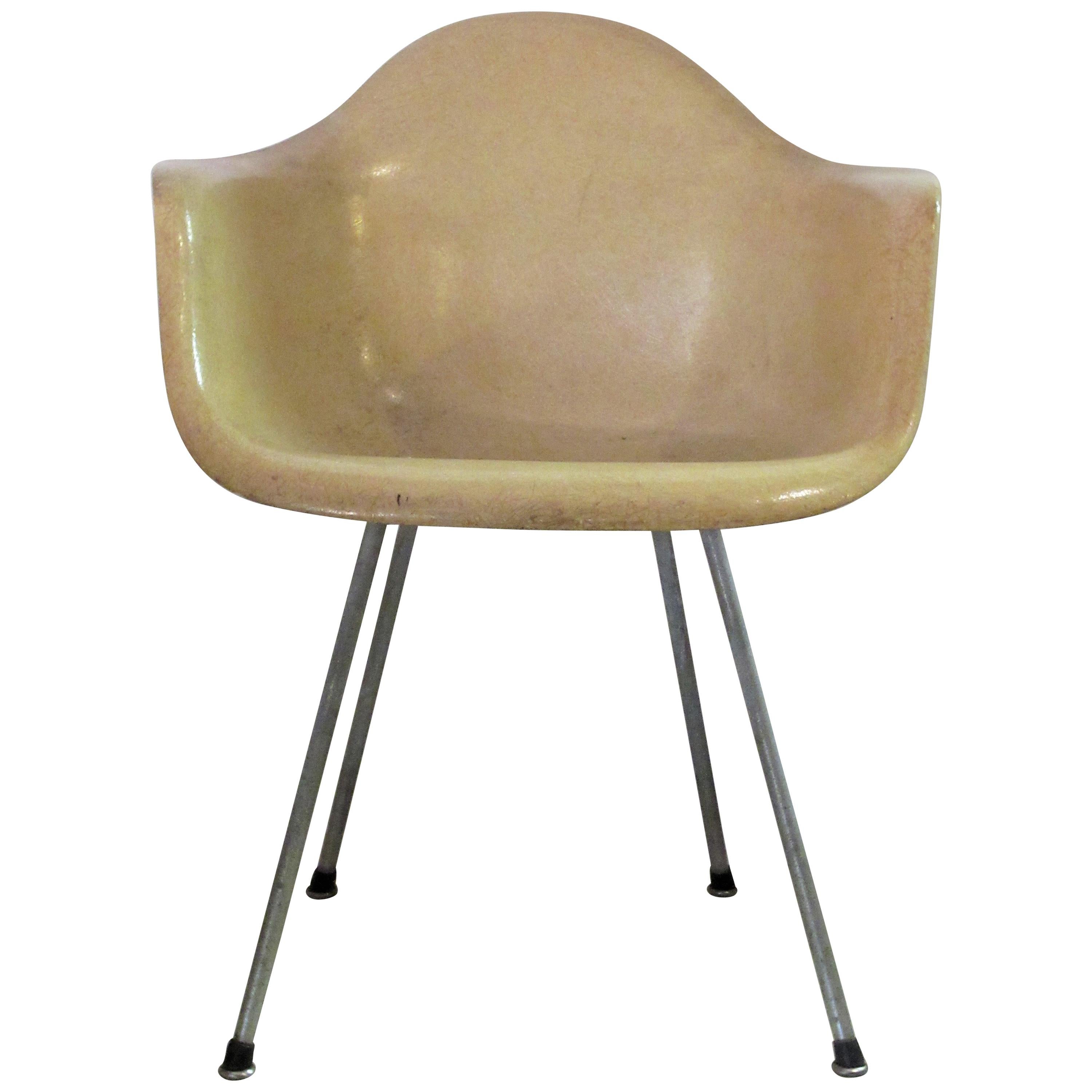 Early Eames Second Generation Fiberglass Bucket Shell Chair