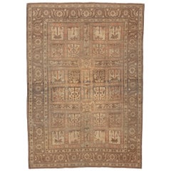 Persischer Täbriz-Teppich aus dem späten 19. Jahrhundert