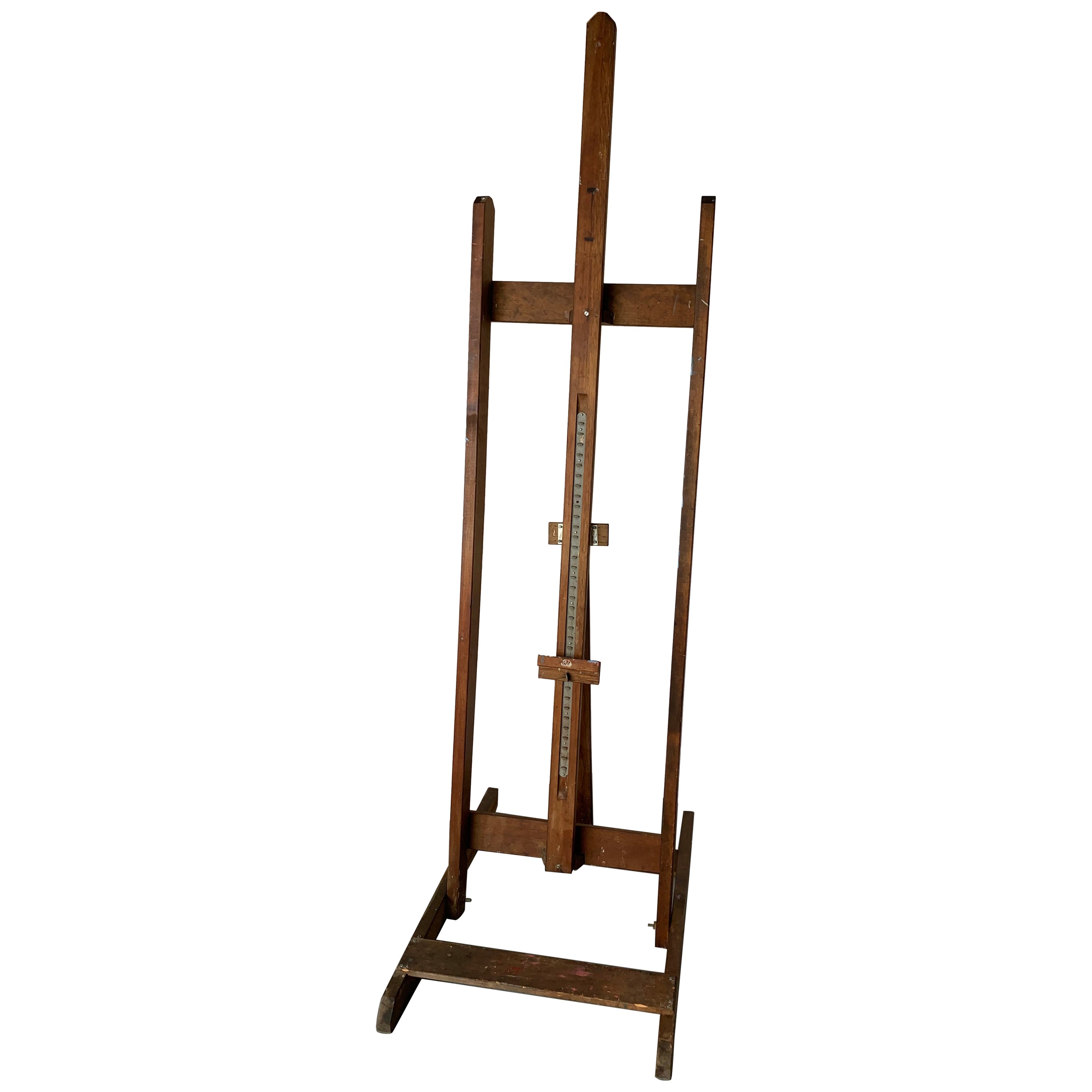 Vintage Paint Covered Easel by Anco Bilt, circa 1950s For Sale at 1stDibs
