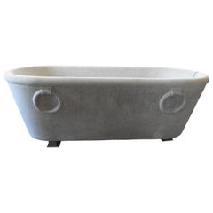 Early 20th Century Italian Terrazzo Bathtub