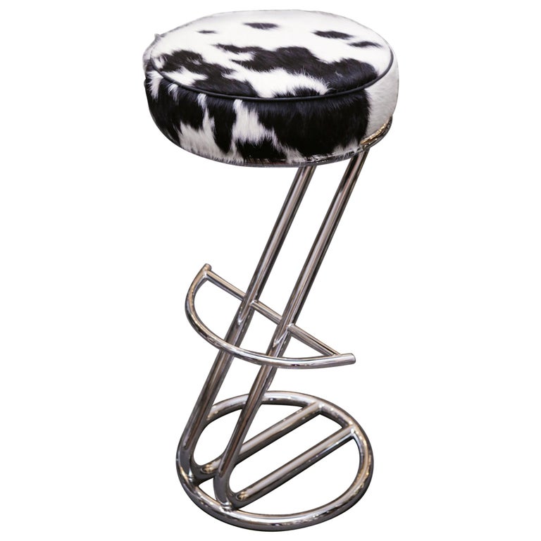 Stainless Steel Bar Stools For Sale pony b bar stool with polished stainless steel base for sale
