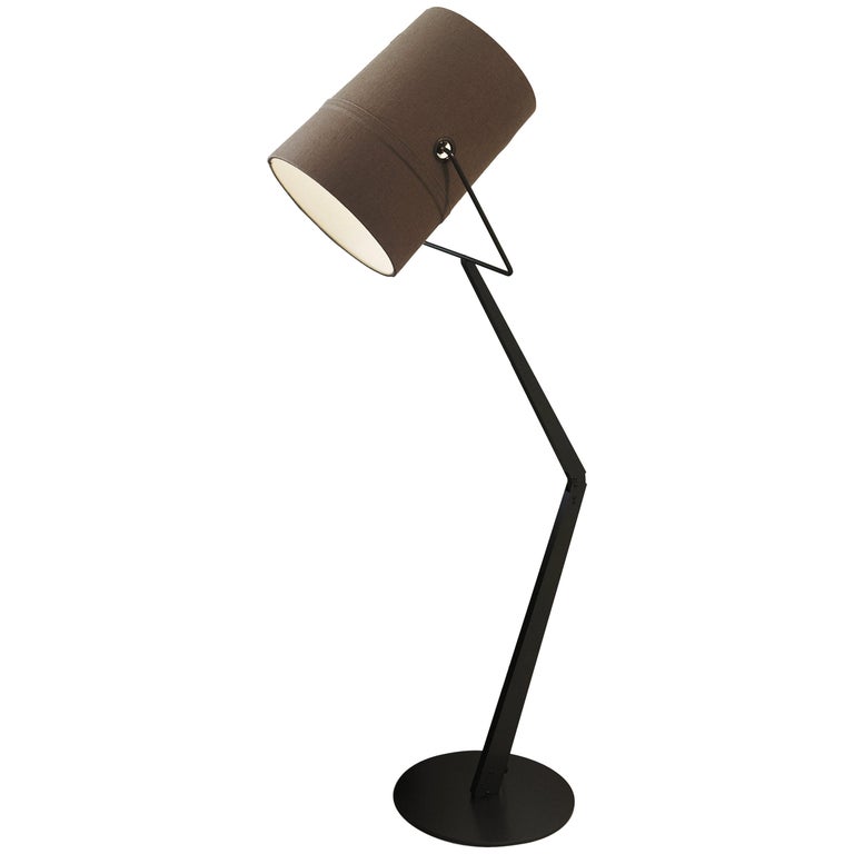 Foscarini Fork Floor Lamp in Brown and Grey by Diesel For Sale at 1stDibs